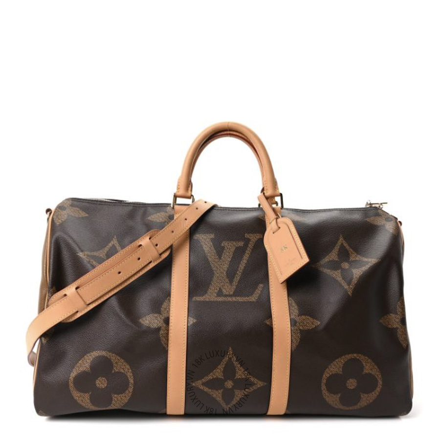 Túi Du Lịch Louis Vuitton Reverse Monogram Giant Keepall Bandouliere 50 NSBD664