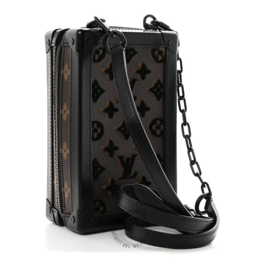 Túi Hộp Đeo Chéo Louis Vuitton Monogram Tuffetage Vertical Soft Trunk MNGR628