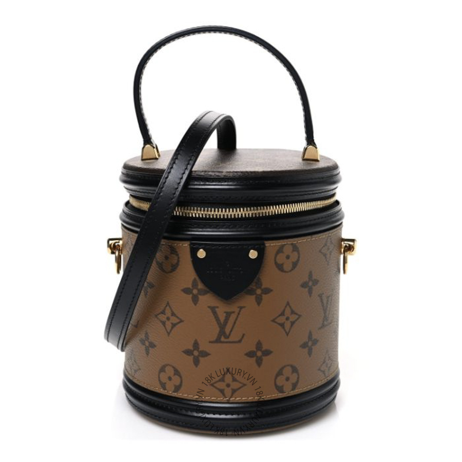 Túi Hộp Đeo Chéo Louis Vuitton Reverse Monogram Cannes NSBD884