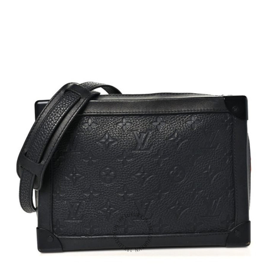 Túi Hộp Đeo Chéo Louis Vuitton Taurillon Monogram Solar Ray Soft Trunk Black MNGR100