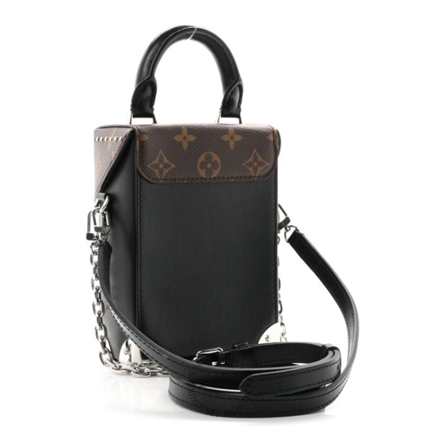 Túi Hộp Louis Vuitton Calfskin Monogram Camera Box Vibe Black QWE1588