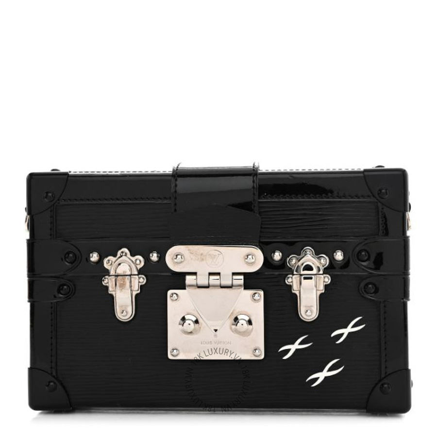 Túi Hộp Louis Vuitton Epi Petite Malle Black QWE1338