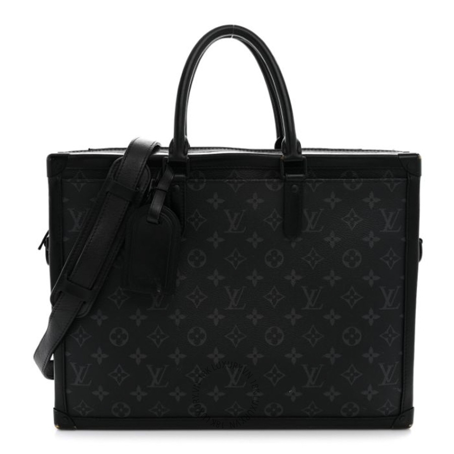 Túi Hộp LV Monogram Eclipse Soft Trunk Briefcase QWE1833