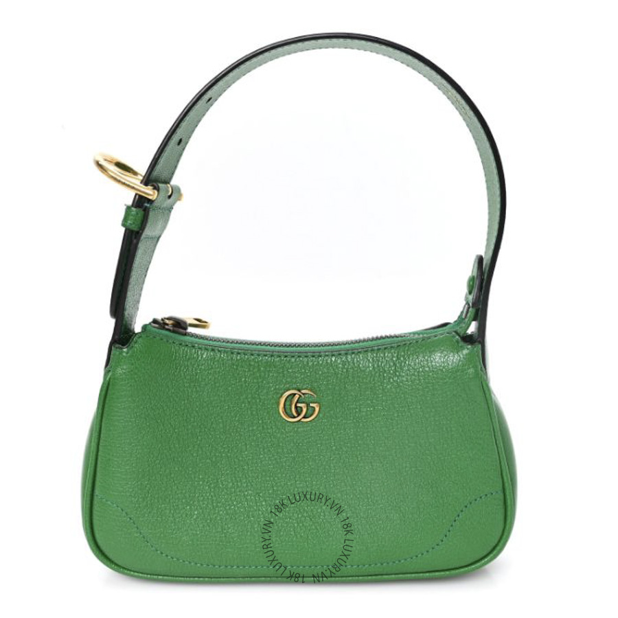 Túi Kẹp Nách Gucci Goatskin Mini Aphrodite Shoulder Bag New Shamarock GDCB715