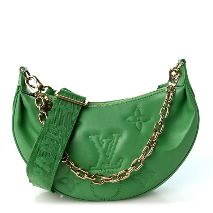 Túi kẹp nách LV Calfskin Bubblegram Over The Moon Basilic QWE1065