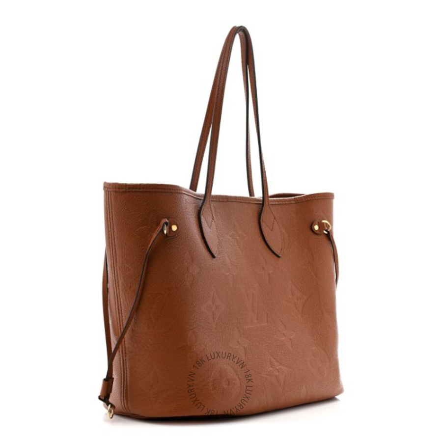 Túi Tote LV Empreinte Monogram Giant Neverfull MM Cognac QWE1297