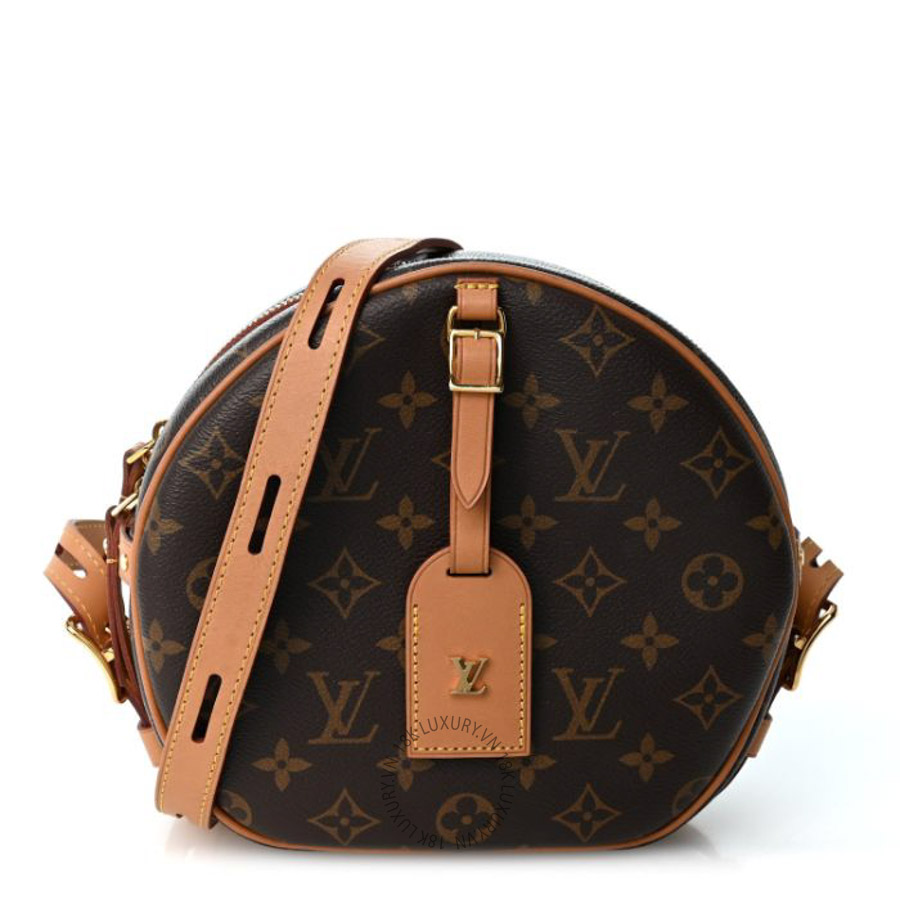 Túi tròn Louis Vuitton Monogram Boite Chapeau Souple QWE748
