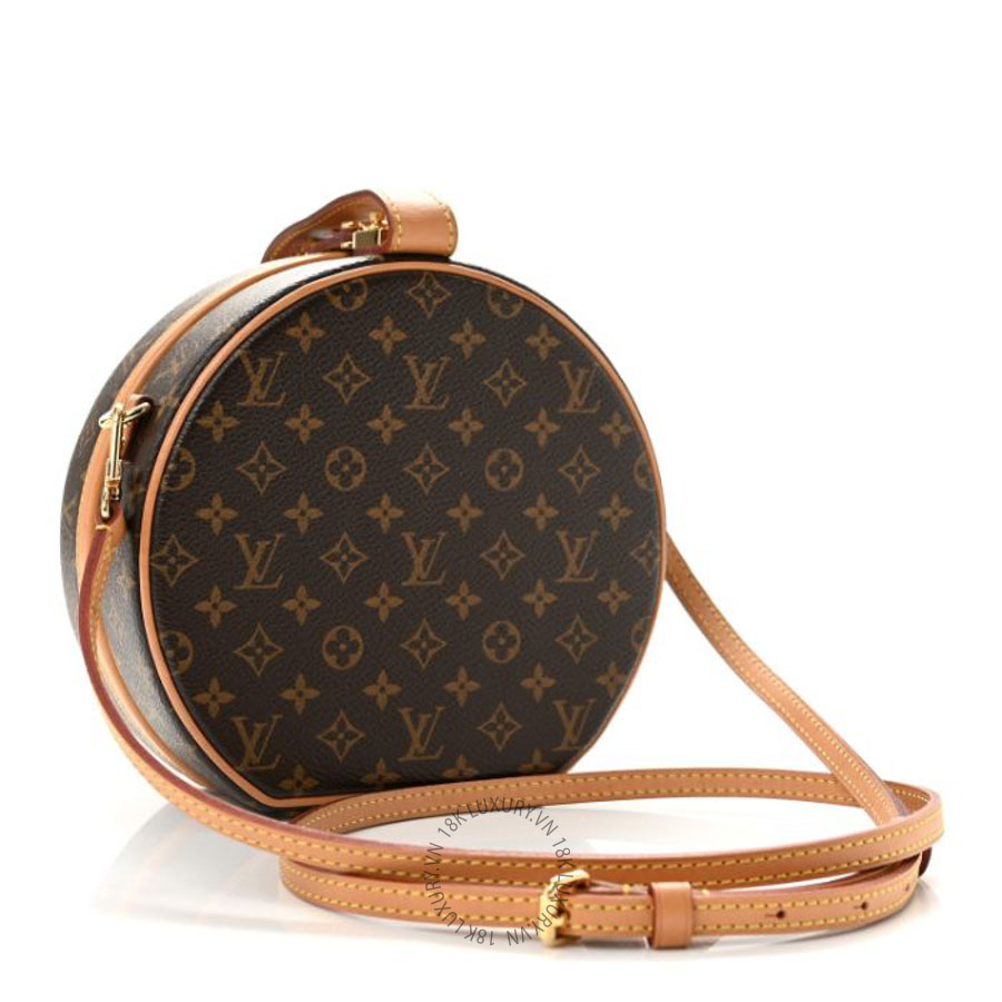 Túi tròn LV Monogram Petite Boite Chapeau QWE955