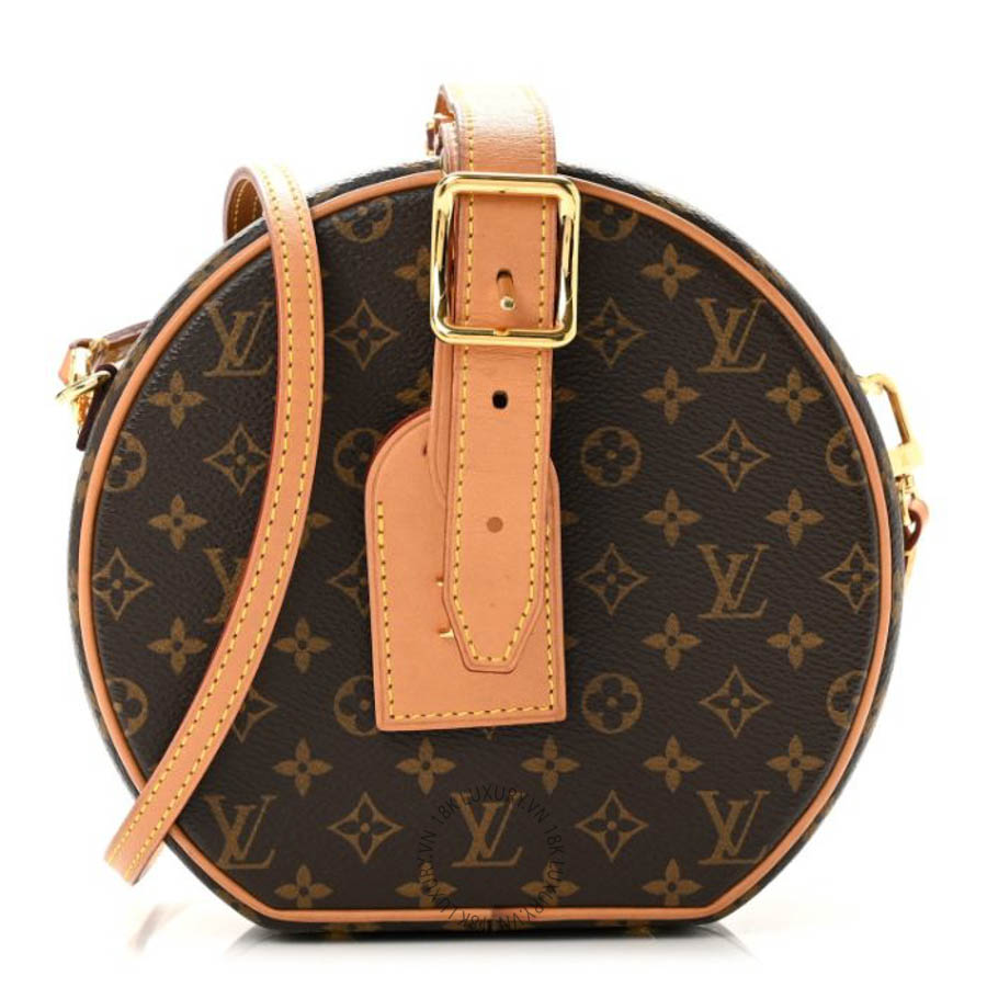 Túi tròn LV Monogram Petite Boite Chapeau QWE955