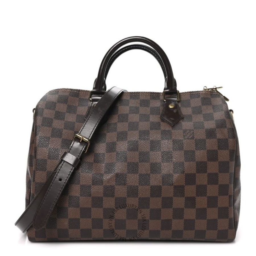 Túi Trống Đeo Chéo Louis Vuitton Damier Ebene Speedy Bandouliere 30 MNGR558