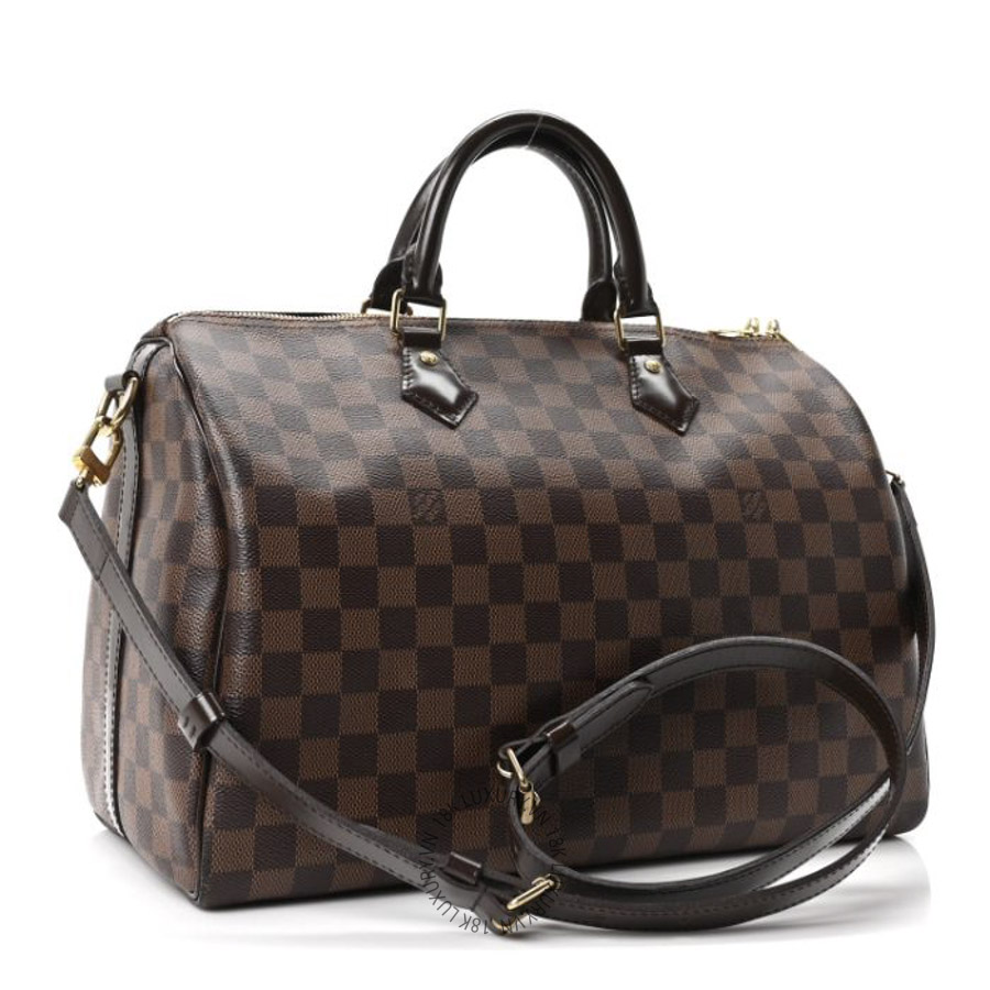Túi Trống Đeo Chéo Louis Vuitton Damier Ebene Speedy Bandouliere 35 MNGR059