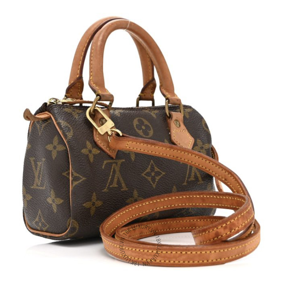 Túi Trống Đeo Chéo Louis Vuitton Monogram Mini Sac HL Speedy MNGR870