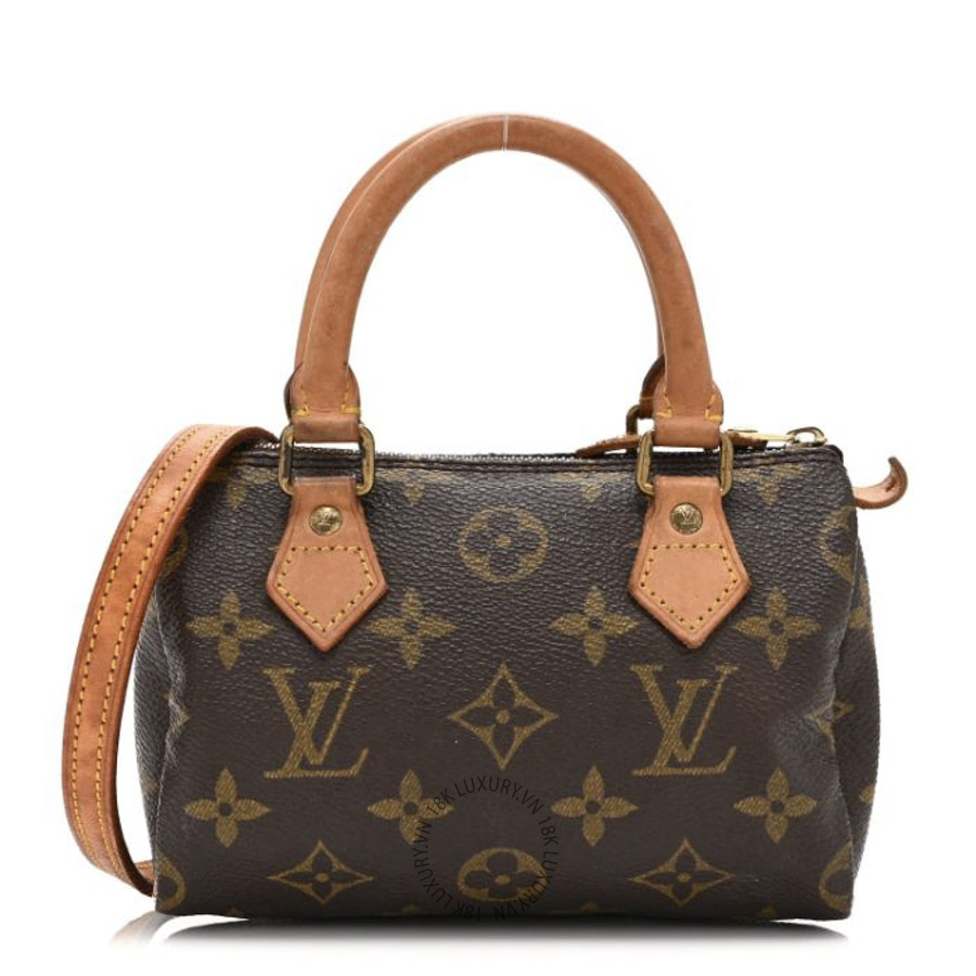 Túi Trống Đeo Chéo Louis Vuitton Monogram Mini Sac HL Speedy MNGR870
