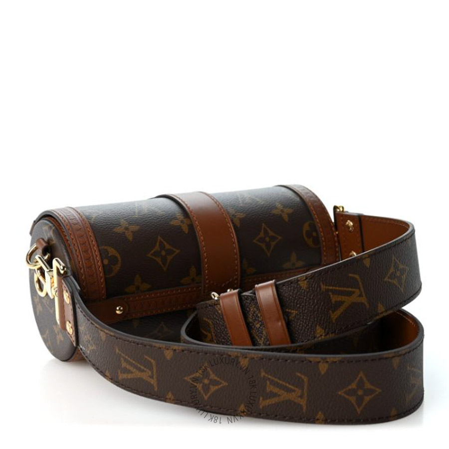 Túi trống đeo chéo Louis Vuitton Monogram Papillon QWE669