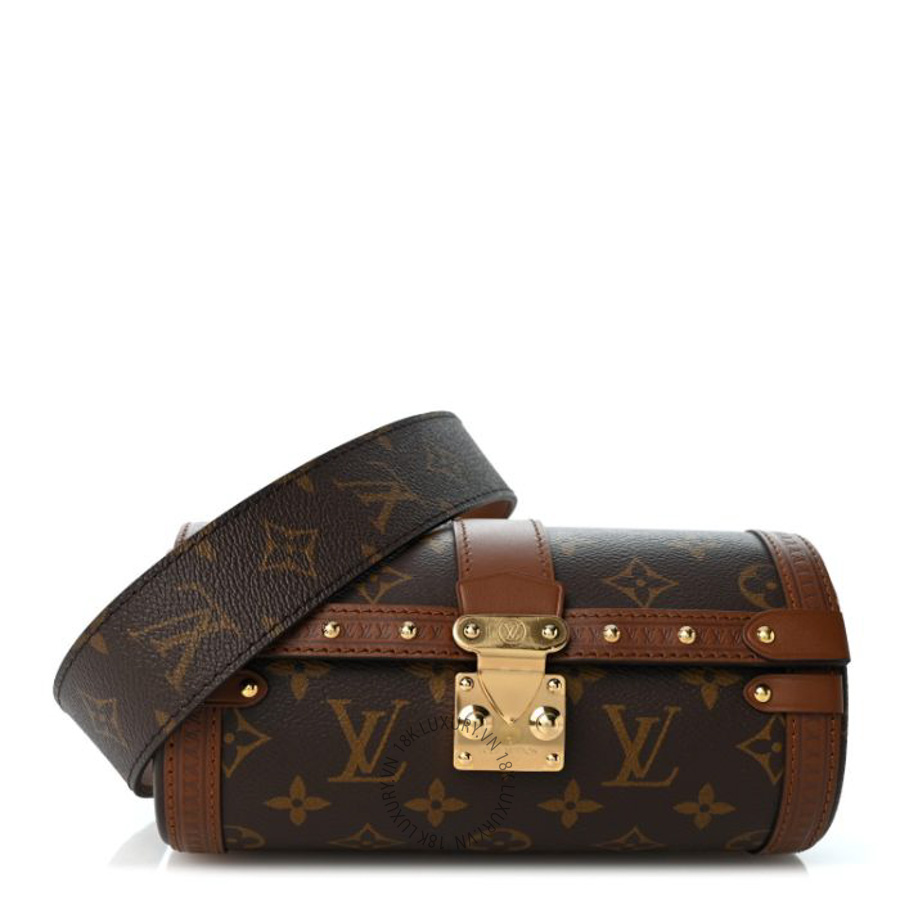 Túi trống đeo chéo Louis Vuitton Monogram Papillon QWE669