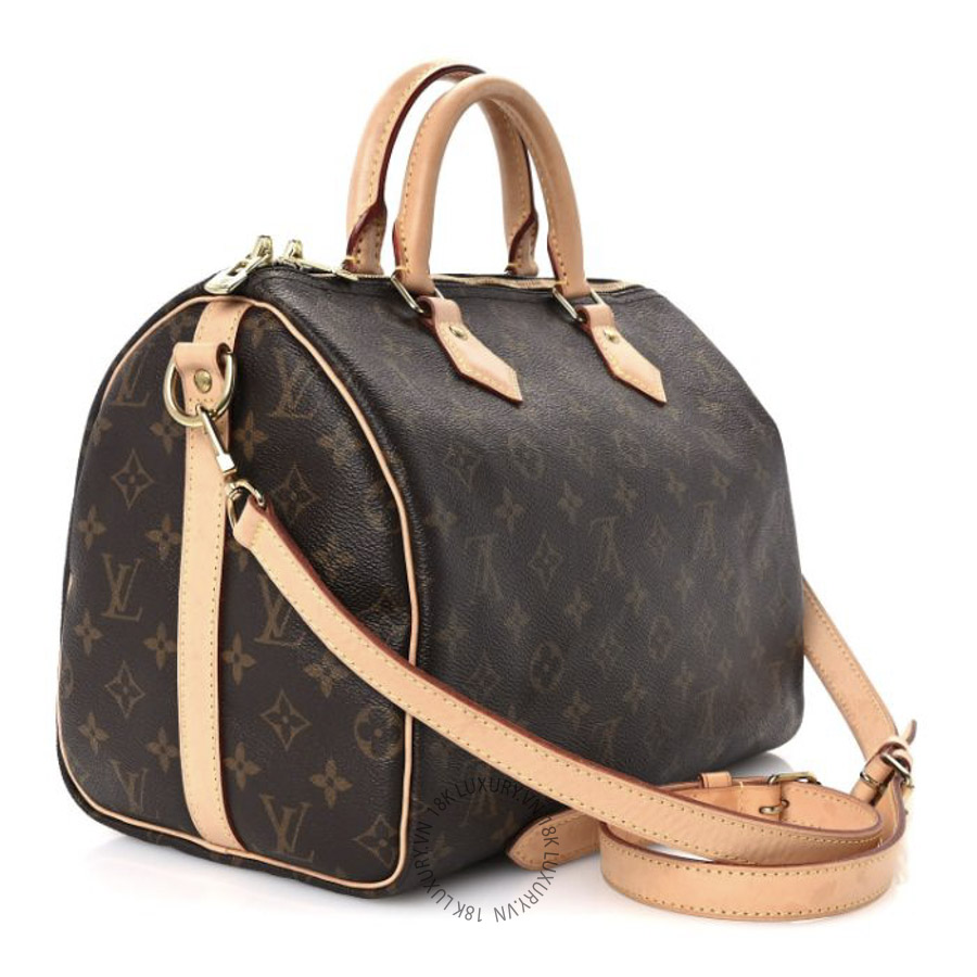 Túi Trống Đeo Chéo Louis Vuitton Monogram Speedy Bandouliere 30 MNGR359
