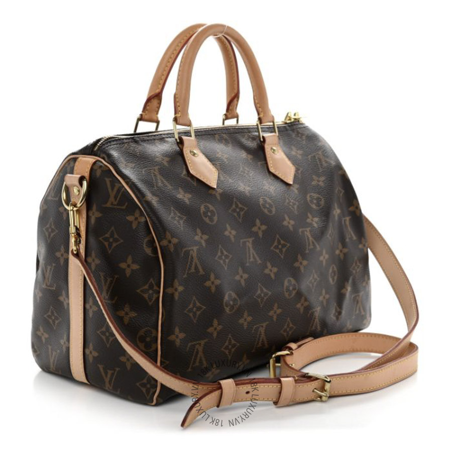 Túi Trống Đeo Chéo Louis Vuitton Monogram Speedy Bandouliere 30 MNGR441