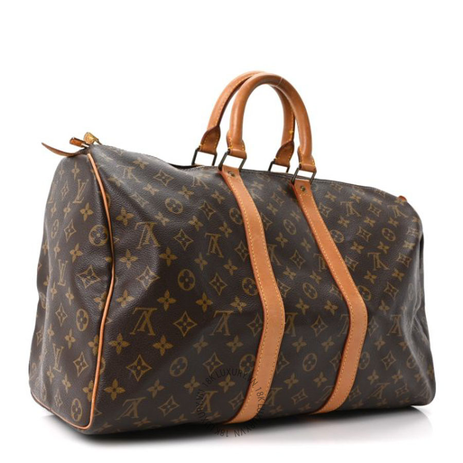 Túi Trống Du Lịch Louis Vuitton Monogram Keepall 45 QWE1596