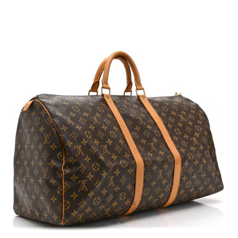 Túi trống du lịch Louis Vuitton Monogram Keepall 55 QWE690