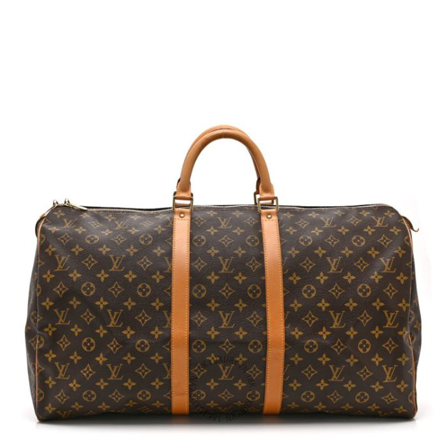 Túi trống du lịch Louis Vuitton Monogram Keepall 55 QWE690