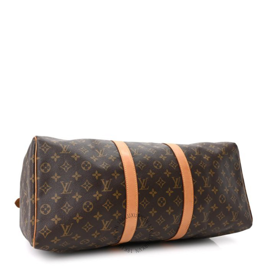 Túi Trống Du Lịch LV Monogram Keepall 50 QWE1593 8 Túi Trống Du Lịch LV Monogram Keepall 50 QWE1593