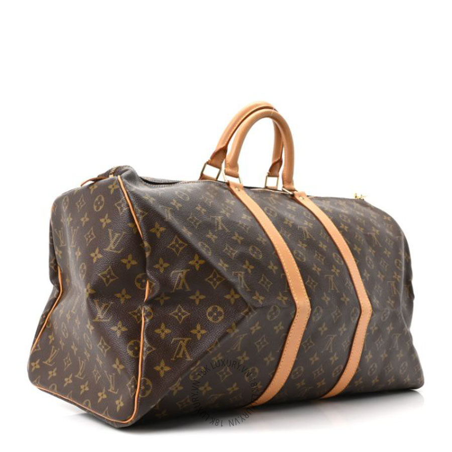 Túi trống du lịch LV Monogram Keepall 55 QWE695