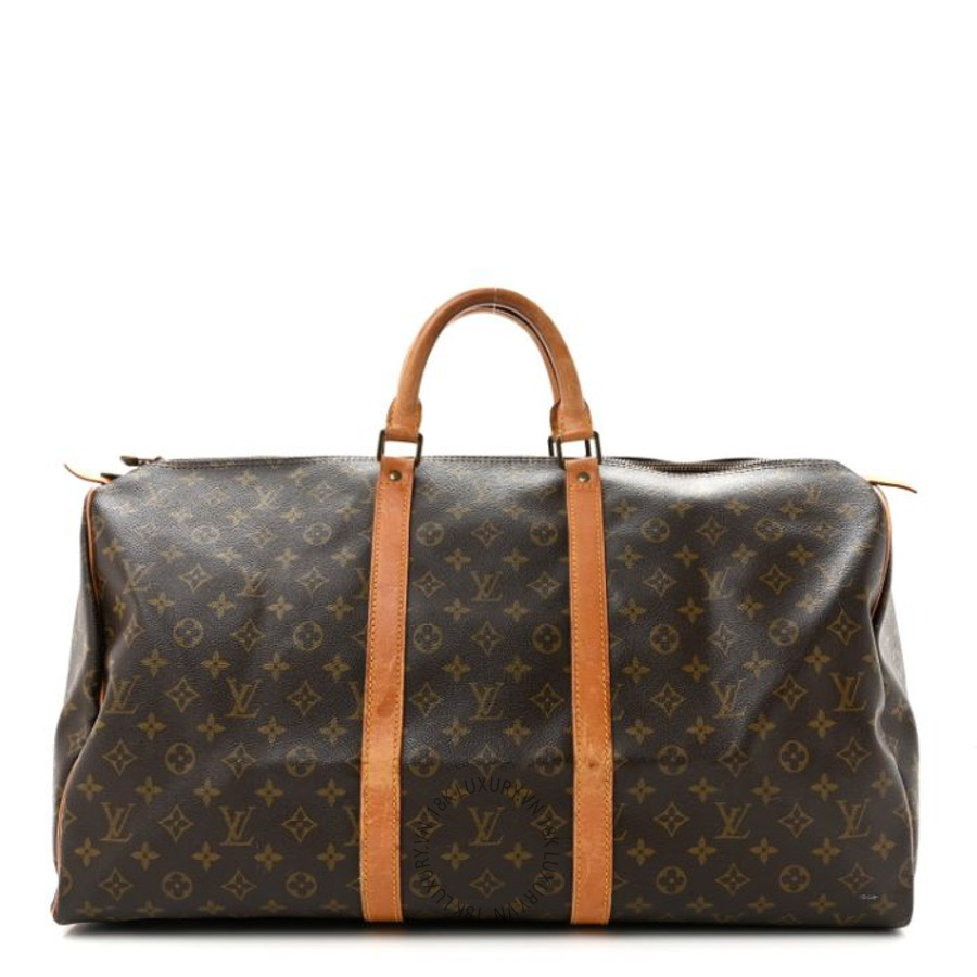Túi Trống Du Lịch LV Monogram Keepall Bandouliere 55 QWE1849
