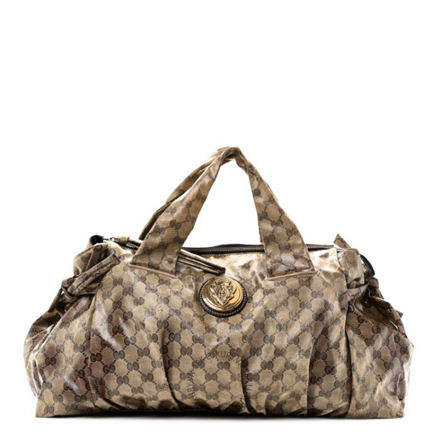 Túi trống Gucci Crystal Monogram Medium Hysteria Top Handle Bag GGC694