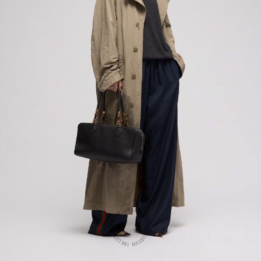 Túi Trống Gucci Large boston bag with bamboo A006OD AAHEF 1096 GFD037