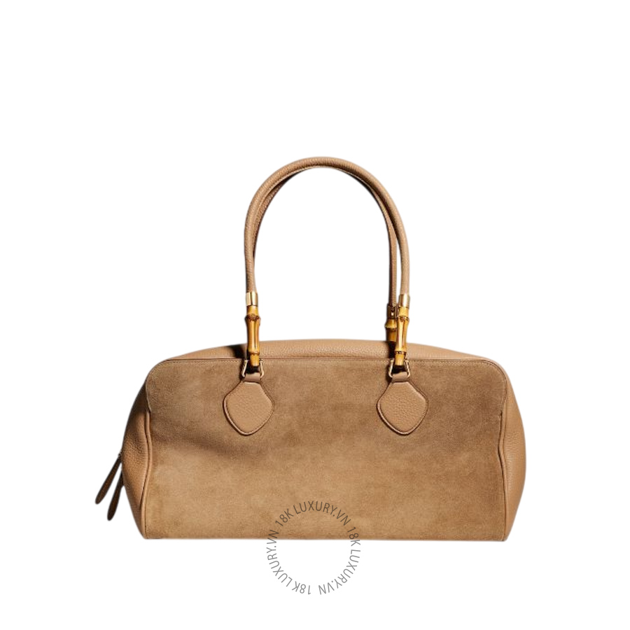 Túi Trống Gucci Large boston bag with bamboo A006OD AAHEI 9761 GFD038