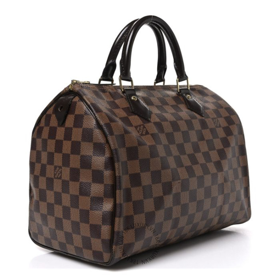 Túi Trống Louis Vuitton Damier Ebene Speedy 30 MNGR582