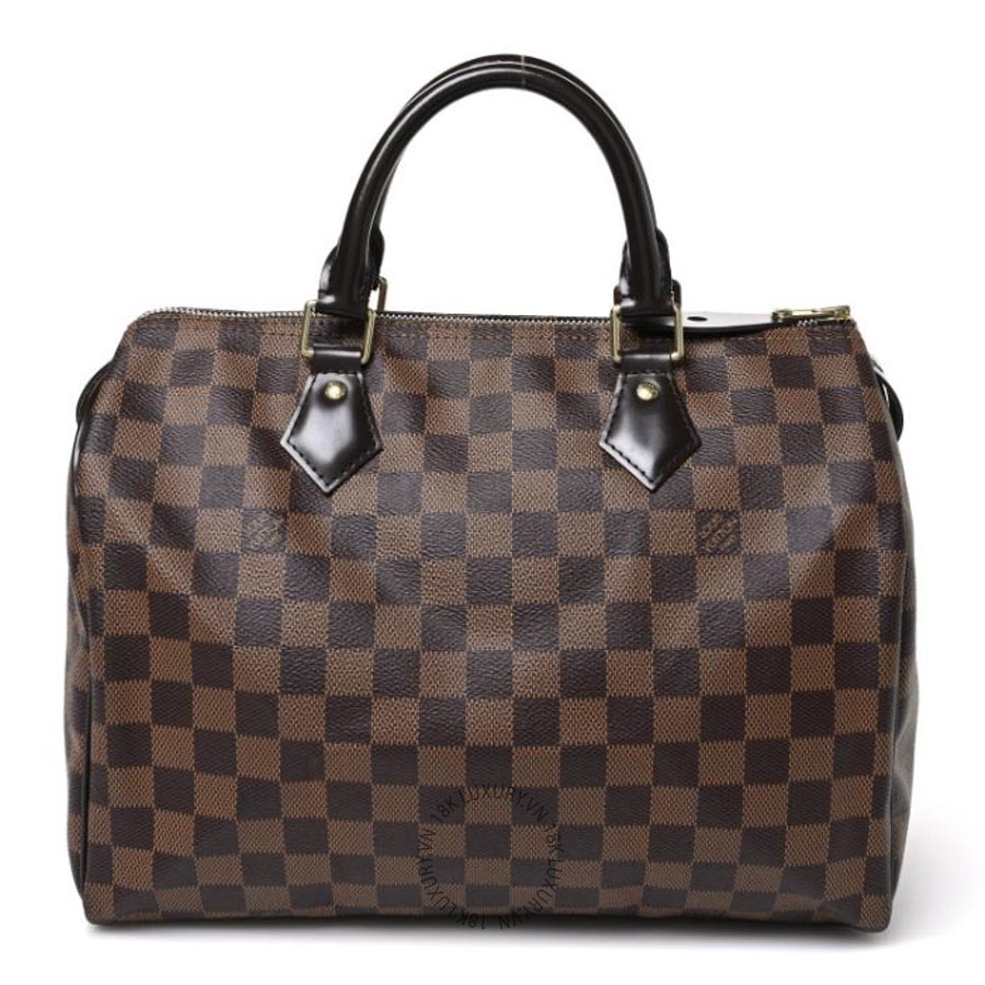Túi Trống Louis Vuitton Damier Ebene Speedy 30 MNGR582