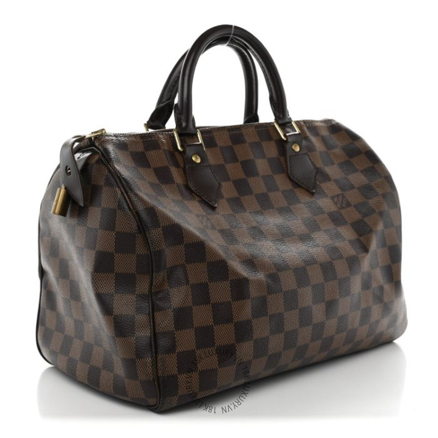 Túi Trống Louis Vuitton Damier Ebene Speedy 30 MNGR639