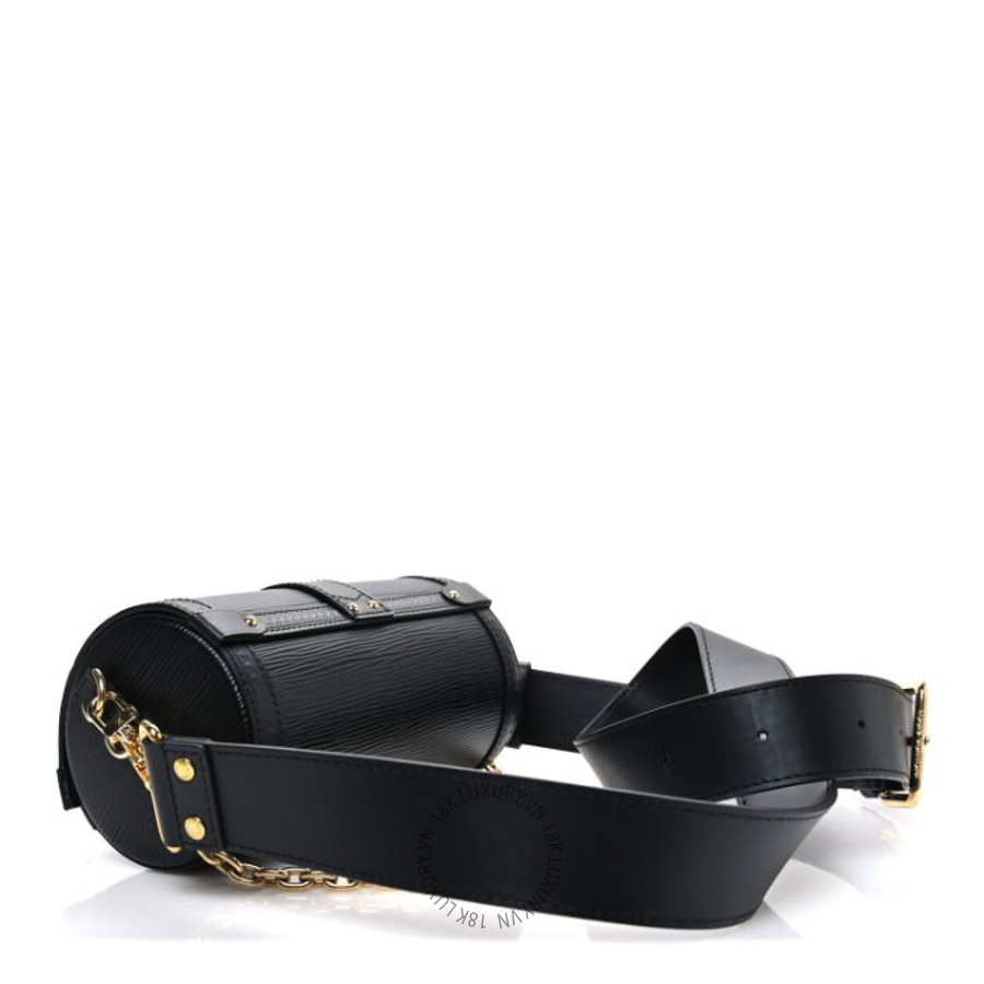 Túi trống Louis Vuitton Epi Papillon Trunk Black FPNG854