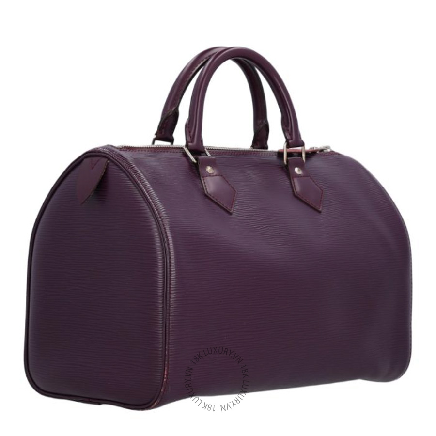 Túi trống Louis Vuitton Epi Speedy 30 Cassis FPNG1451