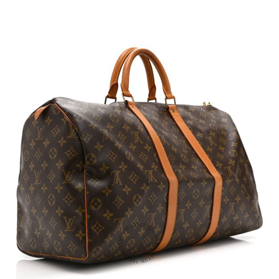 Túi trống Louis Vuitton Monogram Keepall 50 FPNG046