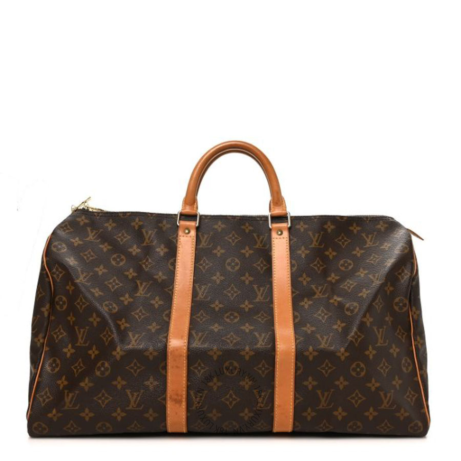 Túi trống Louis Vuitton Monogram Keepall 50 FPNG055