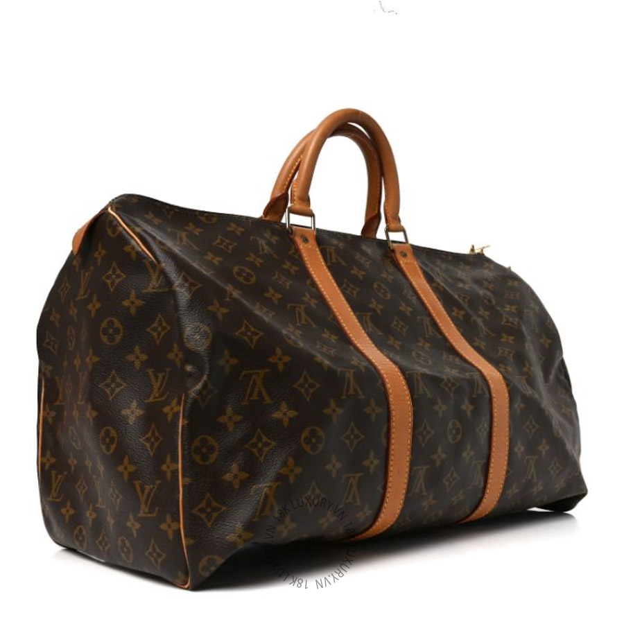 Túi trống Louis Vuitton Monogram Keepall 50 FPNG067