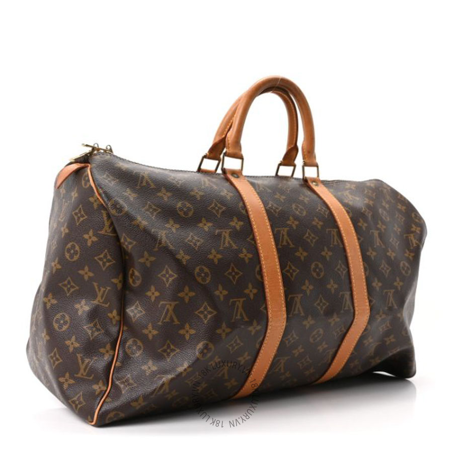 Túi trống Louis Vuitton Monogram Keepall 50 FPNG1638