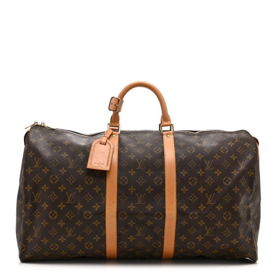 Túi trống Louis Vuitton Monogram Keepall 55 FPNG357