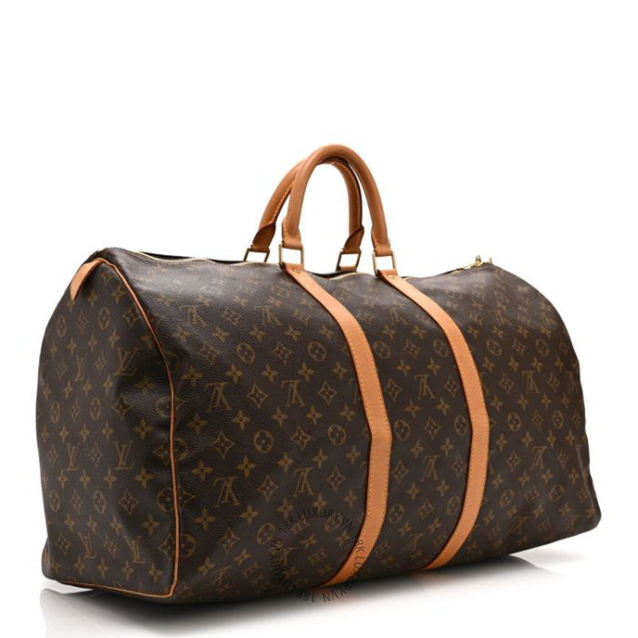 Túi trống Louis Vuitton Monogram Keepall 55 FPNG358