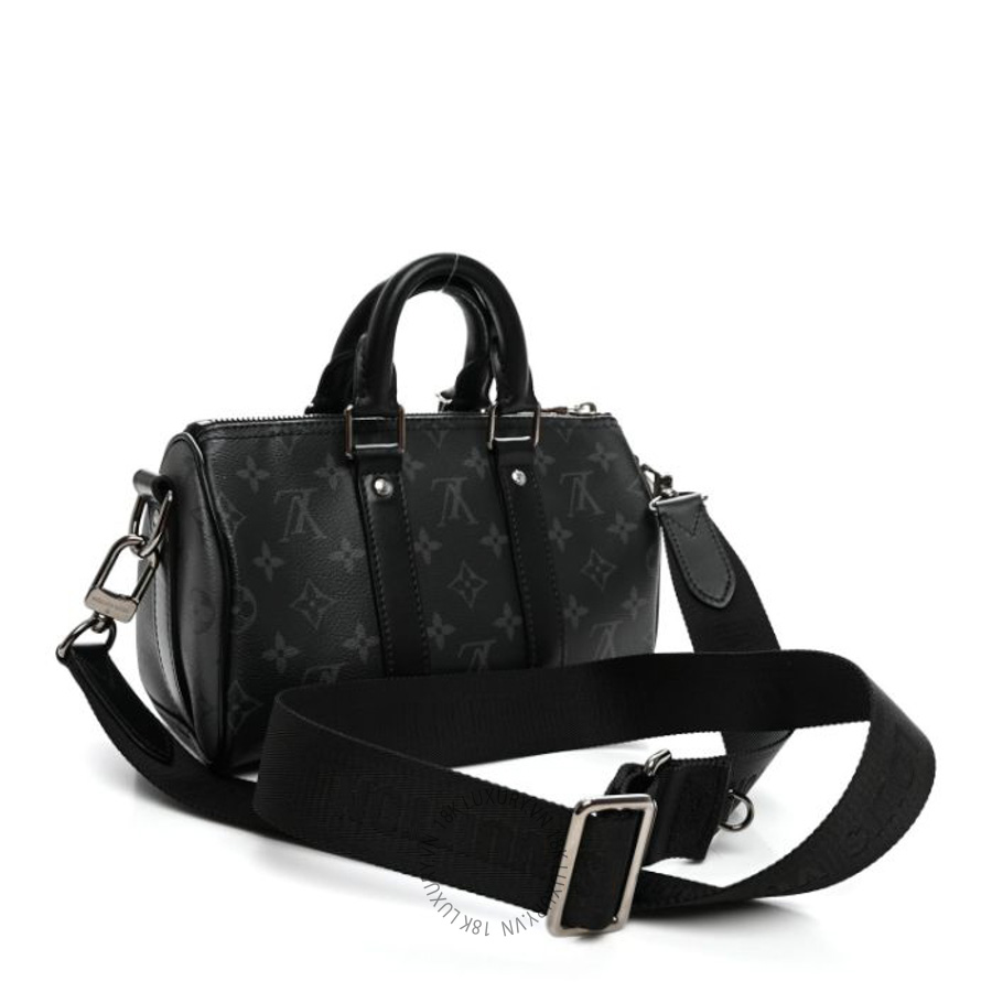 Túi trống Louis Vuitton Reverse Monogram Eclipse Keepall Bandouliere 25 FPNG124