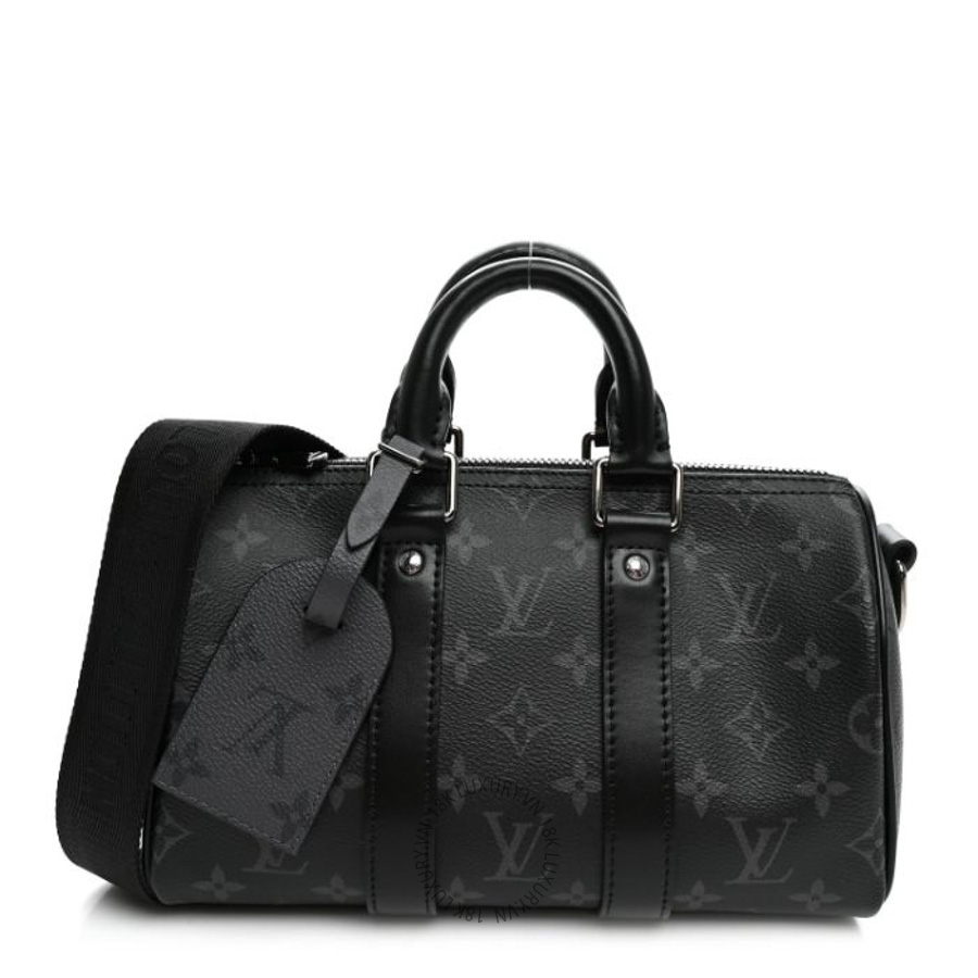 Túi trống Louis Vuitton Reverse Monogram Eclipse Keepall Bandouliere 25 FPNG124