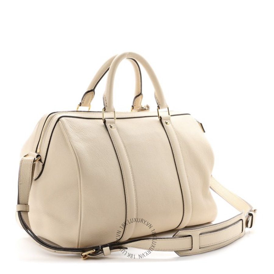 Túi Trống Louis Vuitton Veau Cachemire SC Bag PM Cream NSBD043