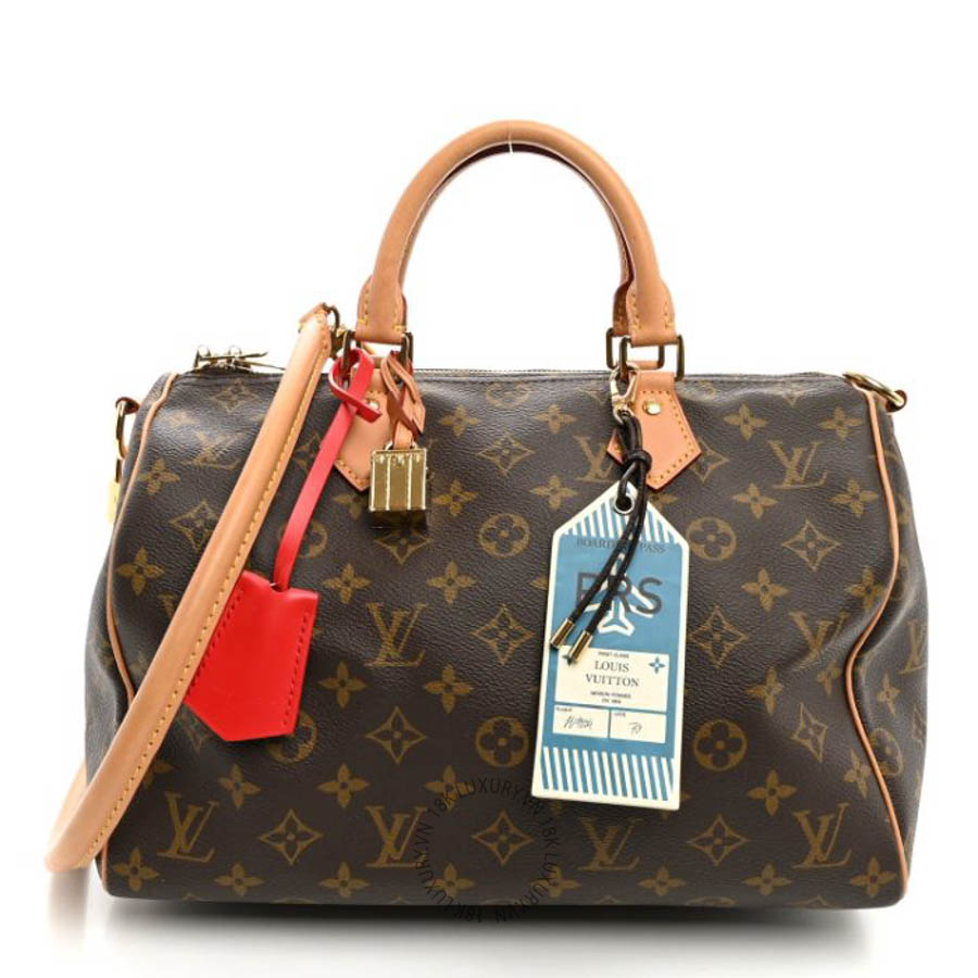 Túi Trống LV Monogram Speedy Soft Crafty 30 QWE1383