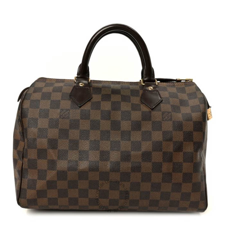 Túi trống xách đeo chéo LV Damier Ebene Speedy 30 QWE1021