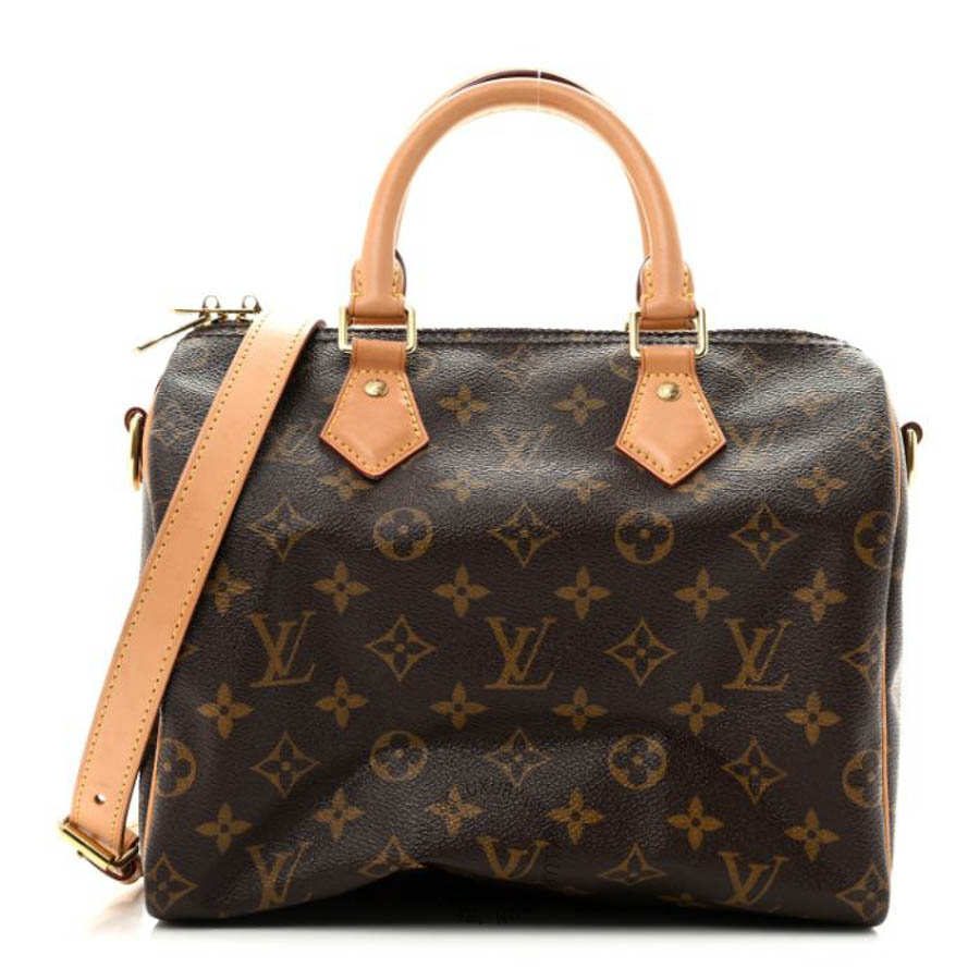 Túi Trống Xách Đeo Chéo LV Monogram Speedy Bandouliere 25 QWE1835