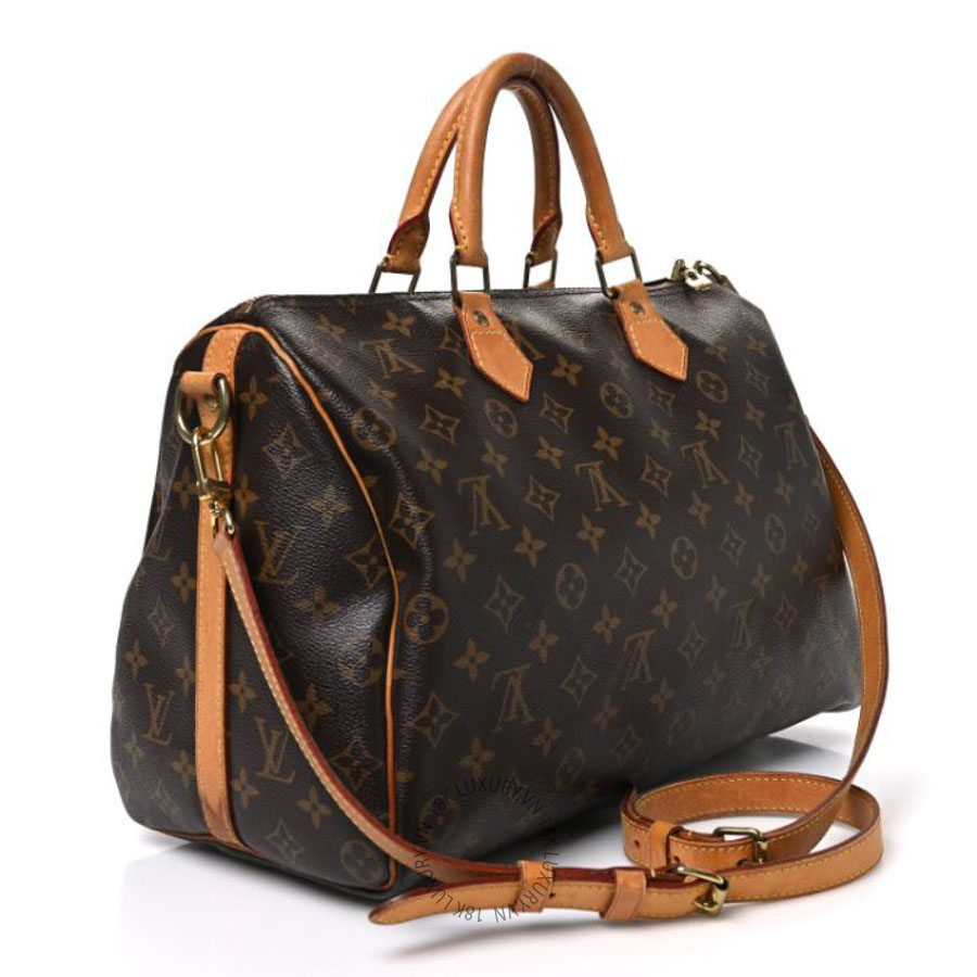Túi Trống Xách Đeo Chéo LV Monogram Speedy Bandouliere 35 QWE1385