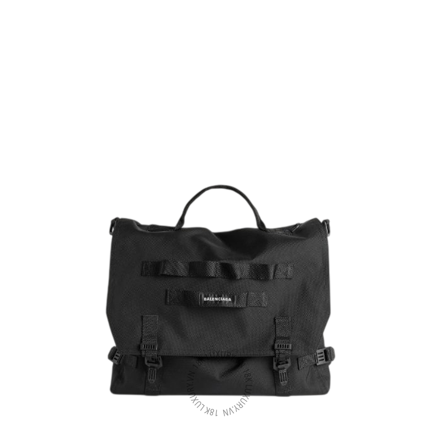 Túi Xách Balenciaga Men's Army Messenger Bag in Black 6440272JM3I1000 BCA017
