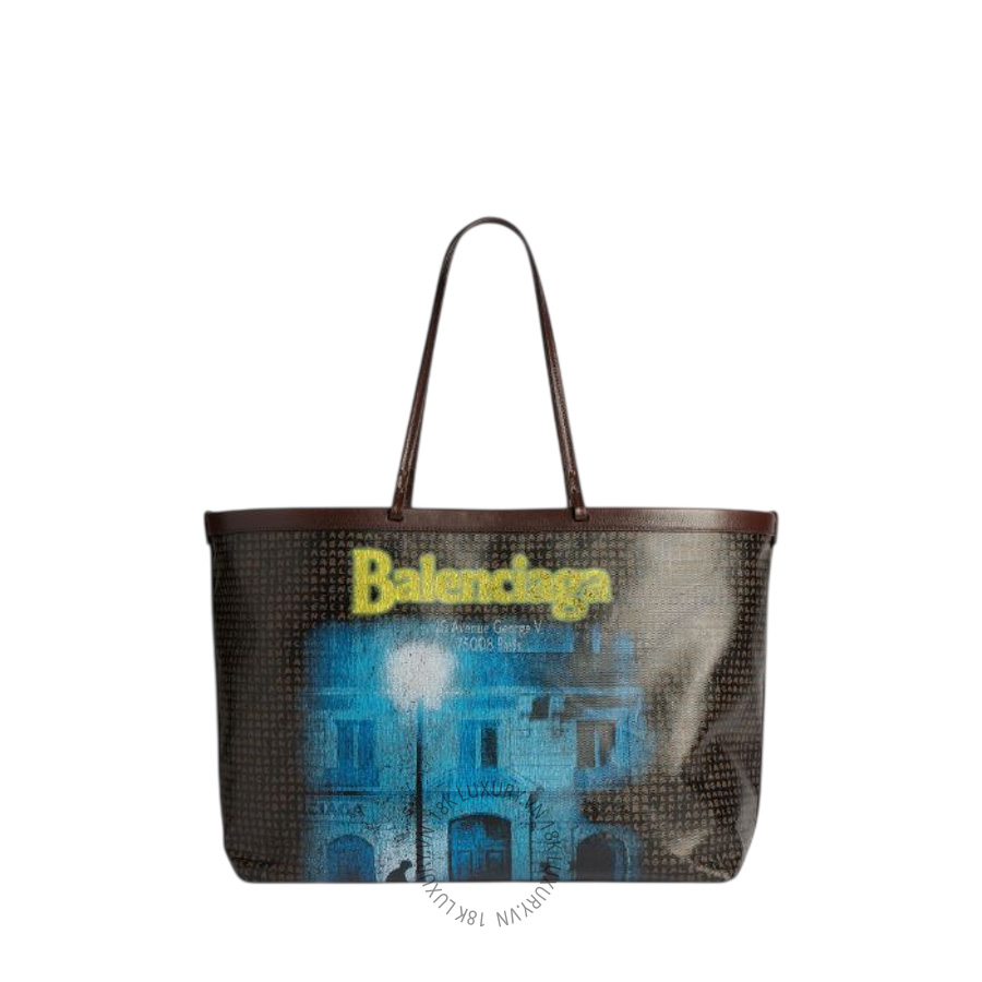 Túi Xách Balenciaga Select Tote Bag Large in Black/yellow A000QC2ACQI6974 BCA045